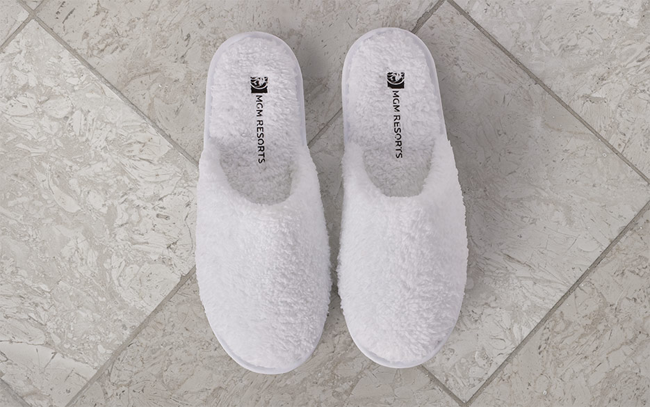 Beau Rivage Chenille Slippers
