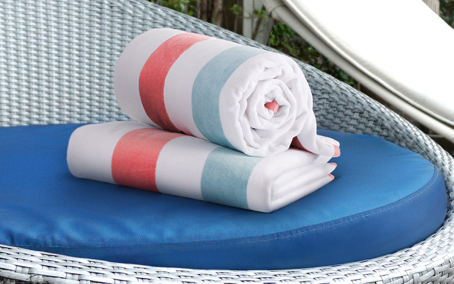 Striped Pool Towel